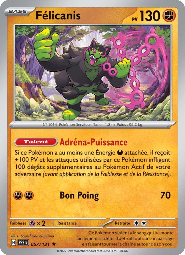 Illustration de la carteFélicanis