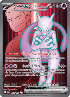 Mewtwo-ex de la Team Rocket